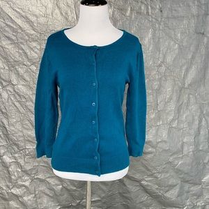 Teal Cardigan in size L